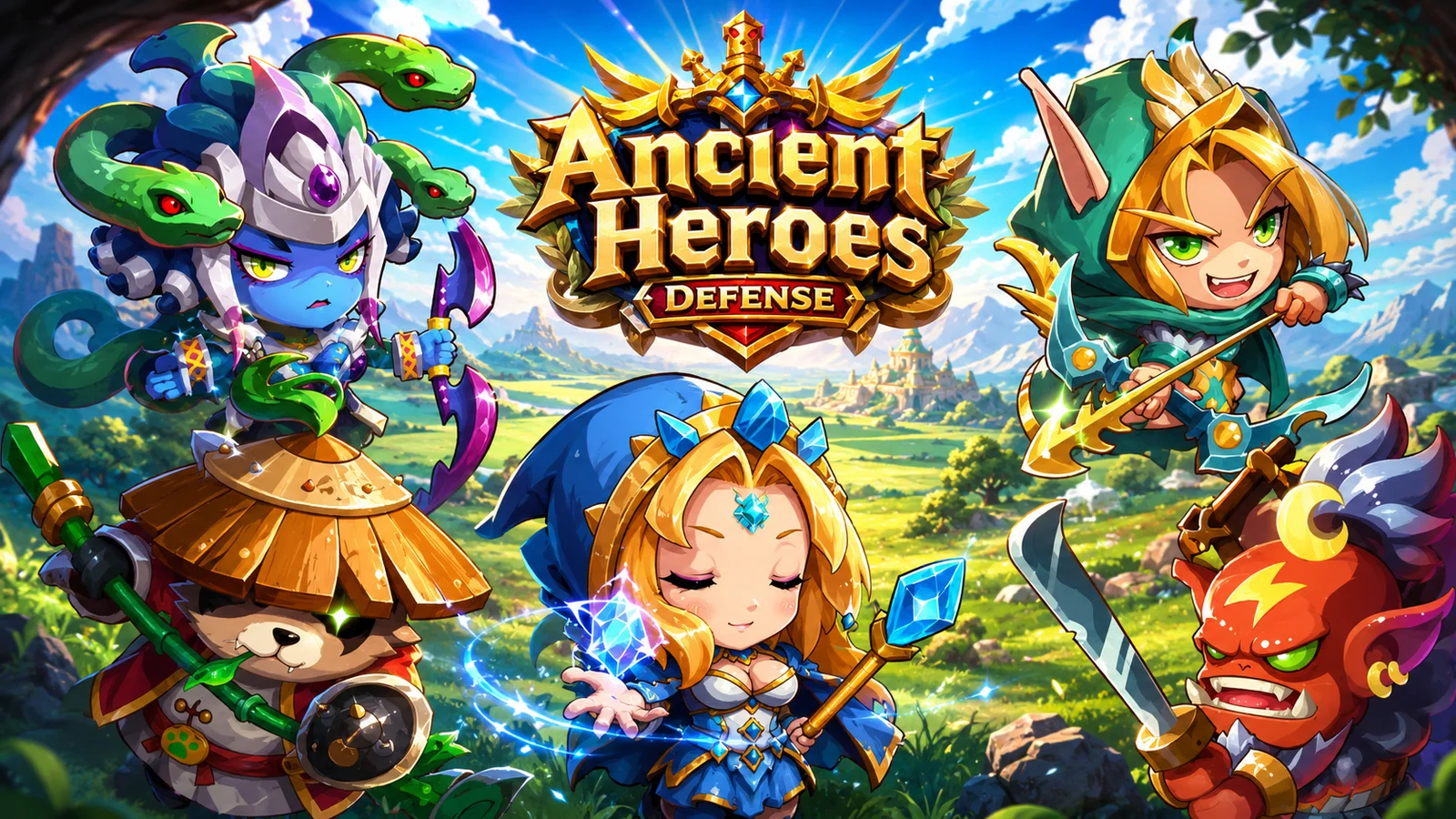 Ancient Heroes Defense