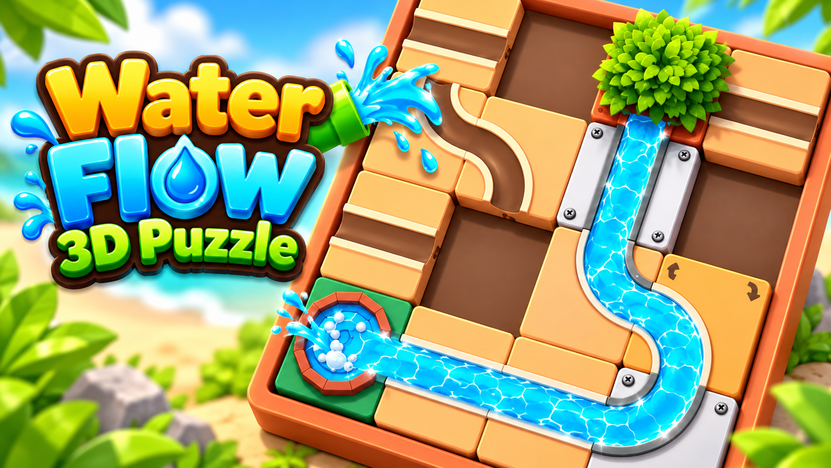 Water Flow 3D Puzzle