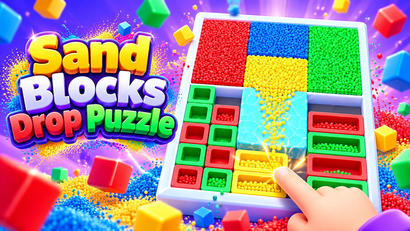 Sand Blocks: Drop Puzzle