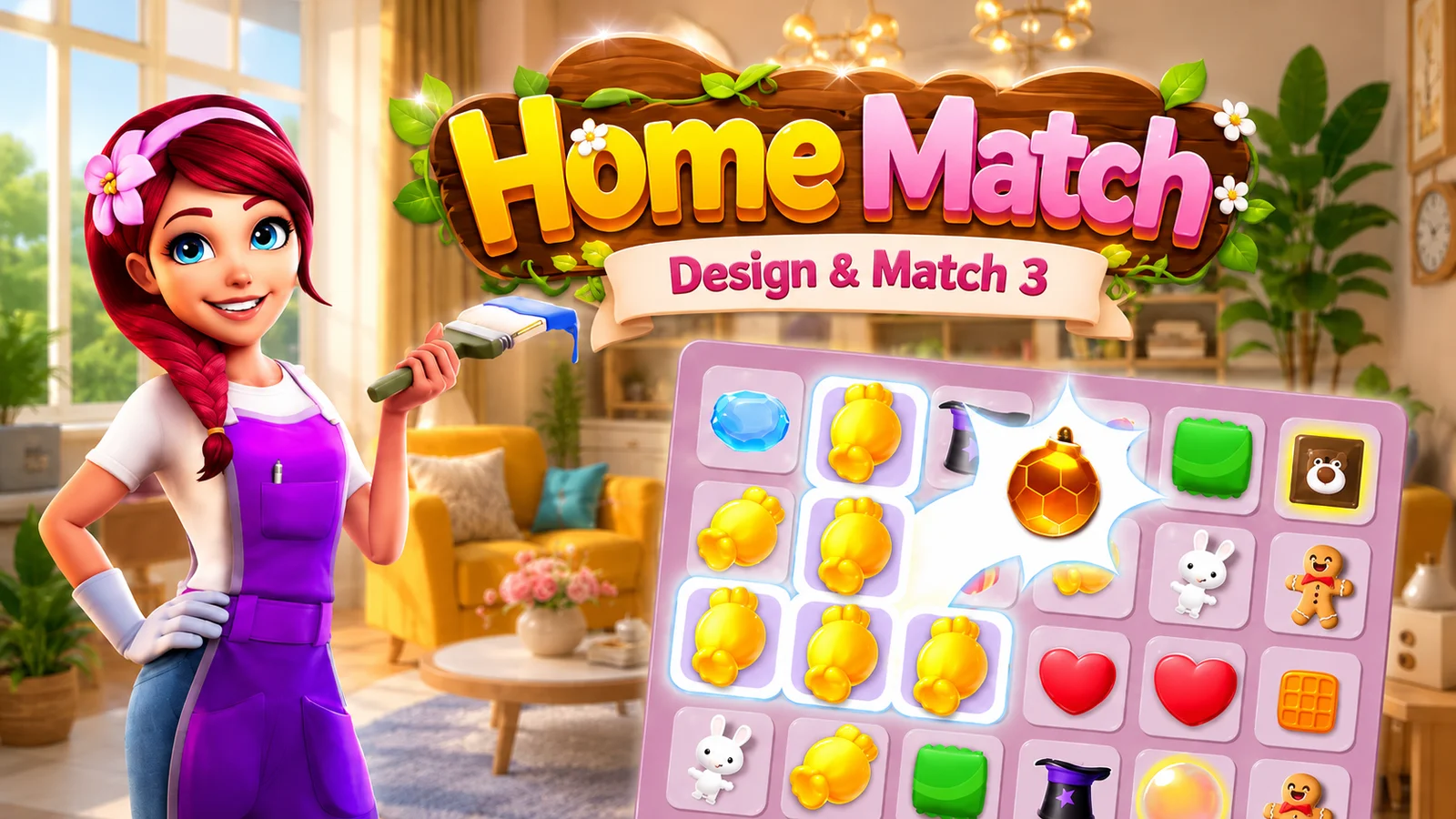 Home Match - Design & Match 3