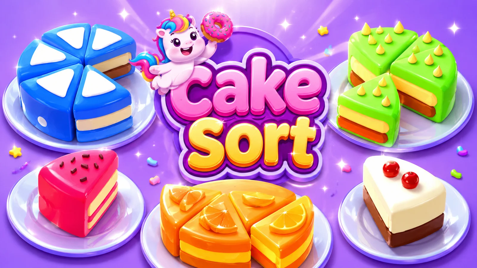 Cake Sort - Color Puzzle Game