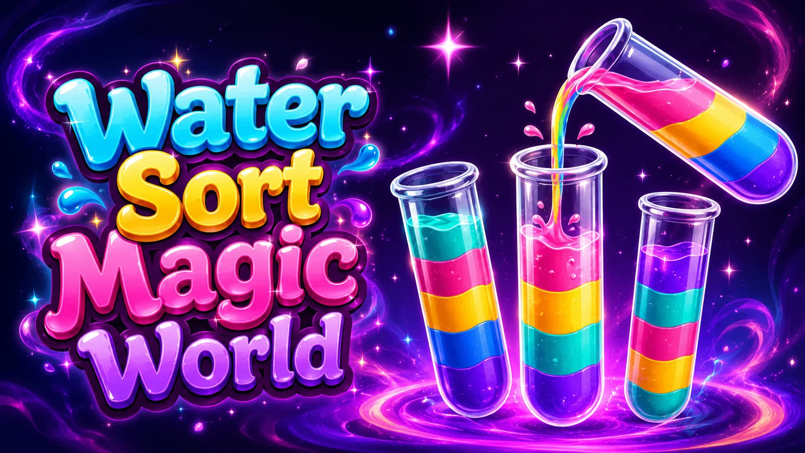 Water Sort - Magic World