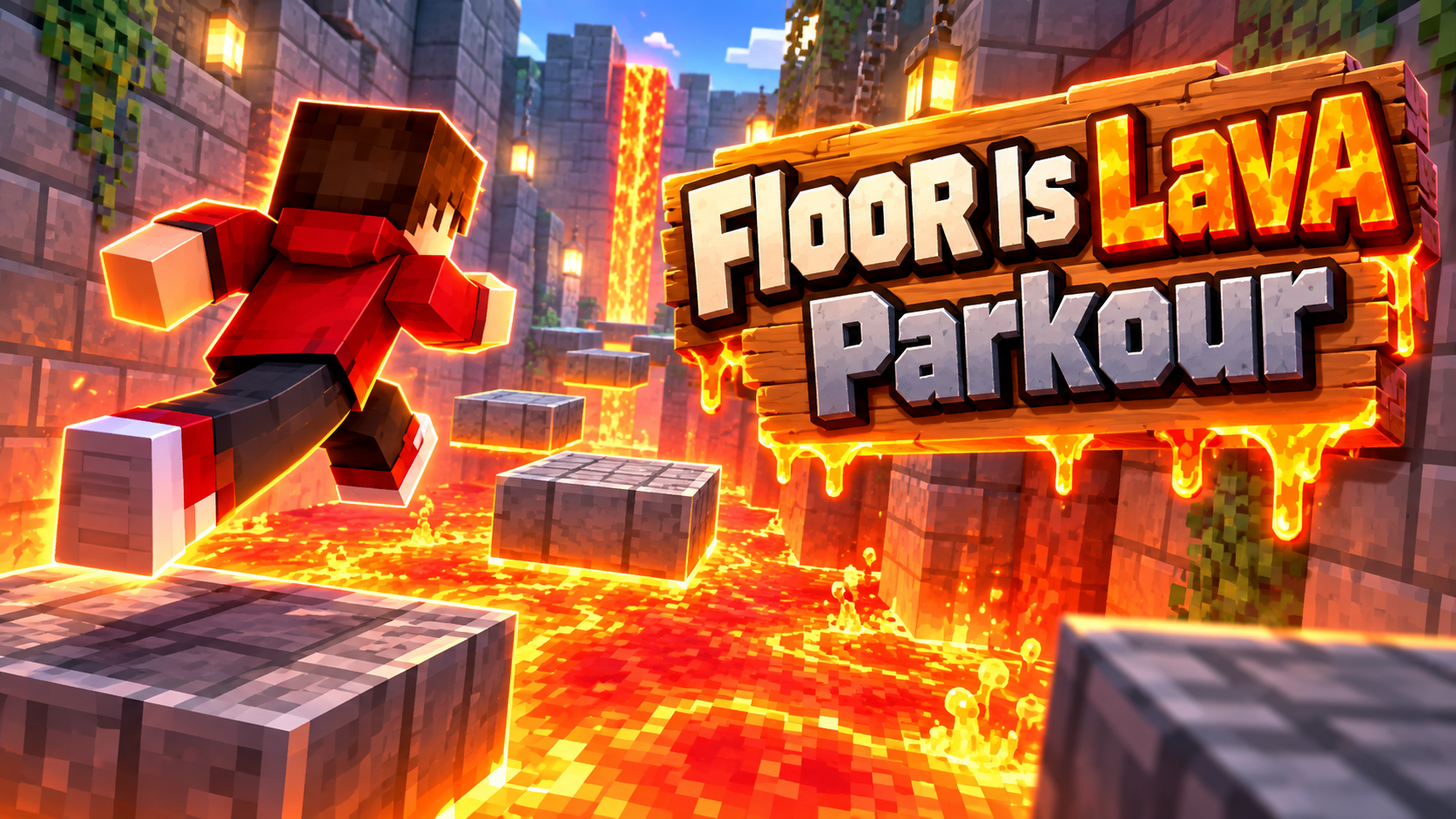 Floor is Lava Parkour