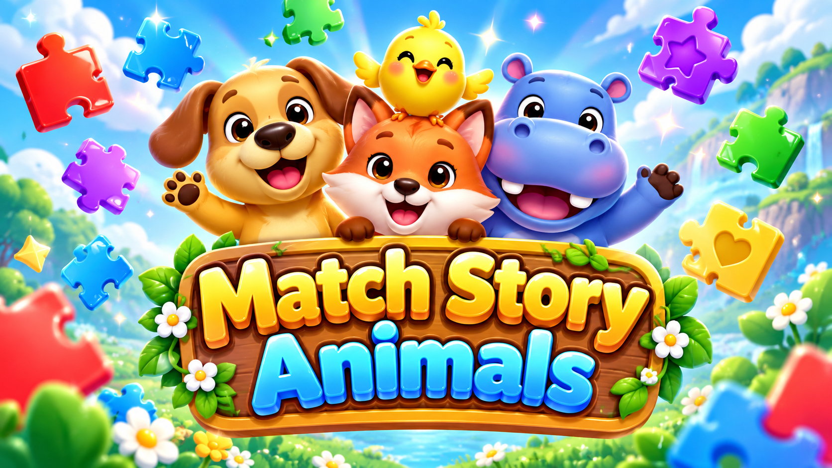 Match Story Animals