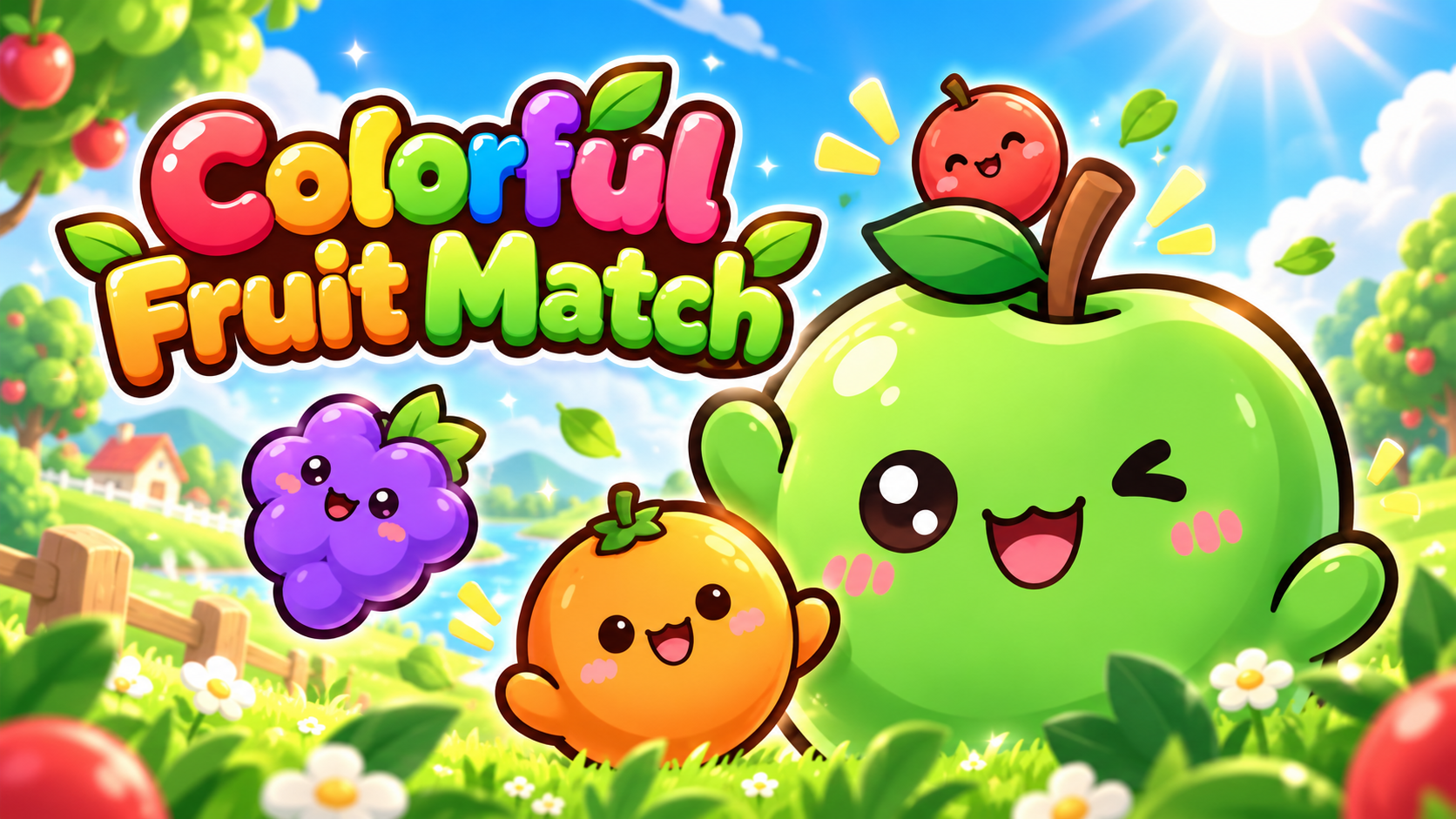 Colorful Fruit Match